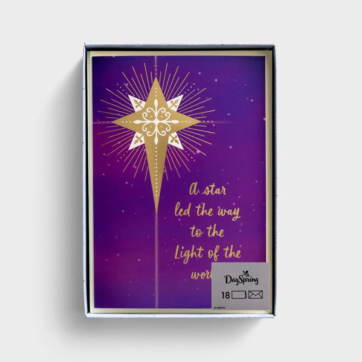 Light of the World - 18 Christmas Boxed Cards, KJV