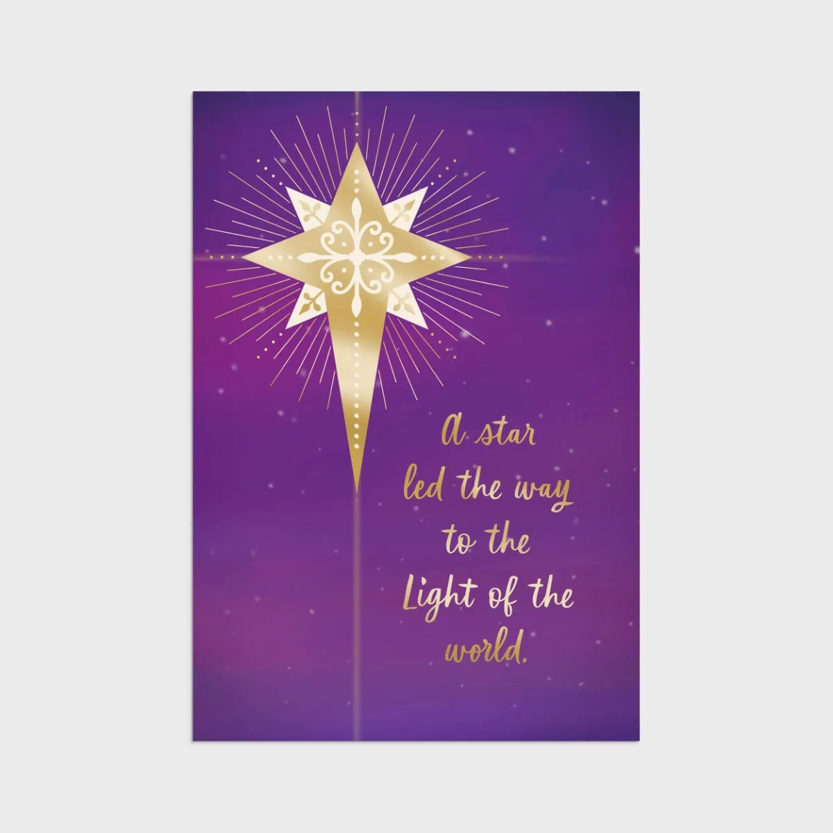 Light of the World - 18 Christmas Boxed Cards, KJV