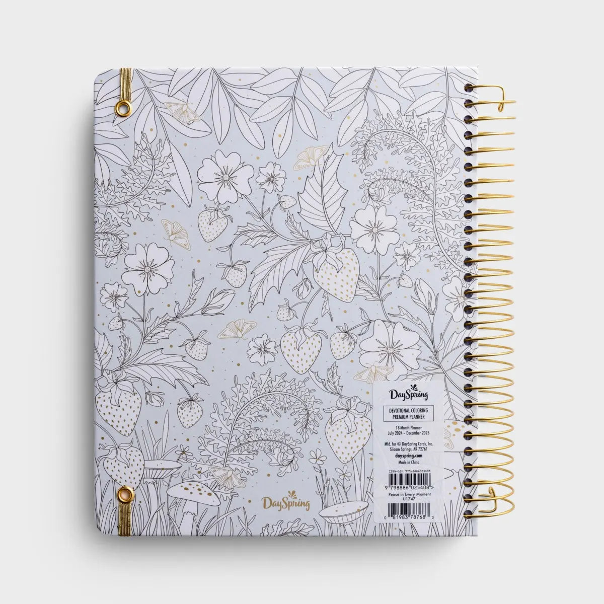 Peace in Every Moment Devotional Coloring Planner