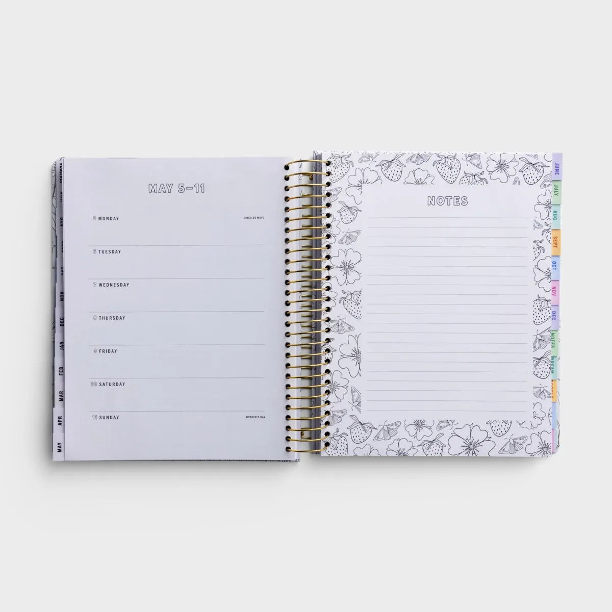 Peace in Every Moment Devotional Coloring Planner