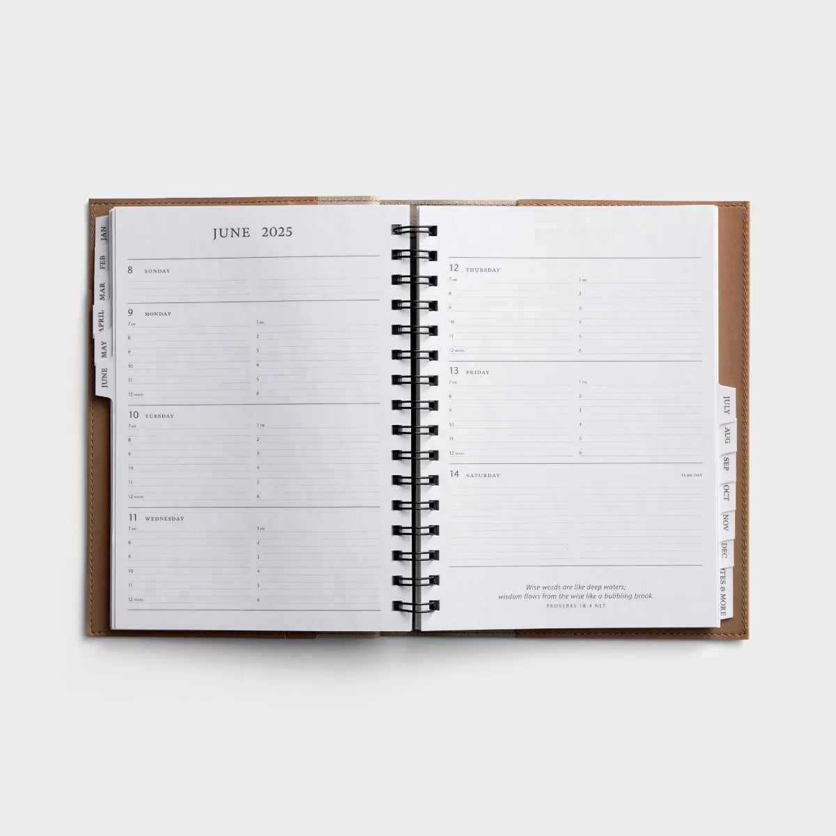 Purpose & A Plan - 2025 Inspirational Premium Appointment Planner