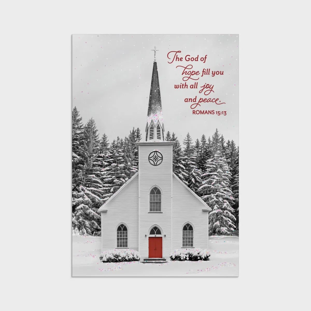 The God of Hope - 18 Christmas Boxed Cards, KJV