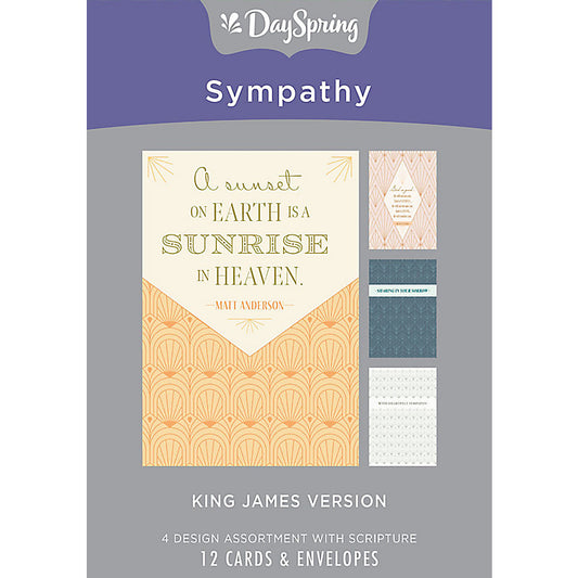 Boxed Cards: Sympathy - Geometric Patterns