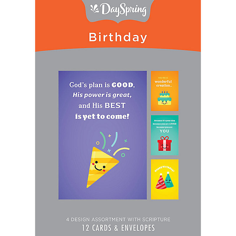 Tarjetas en Caja: Cumpleaños - Sonrisas