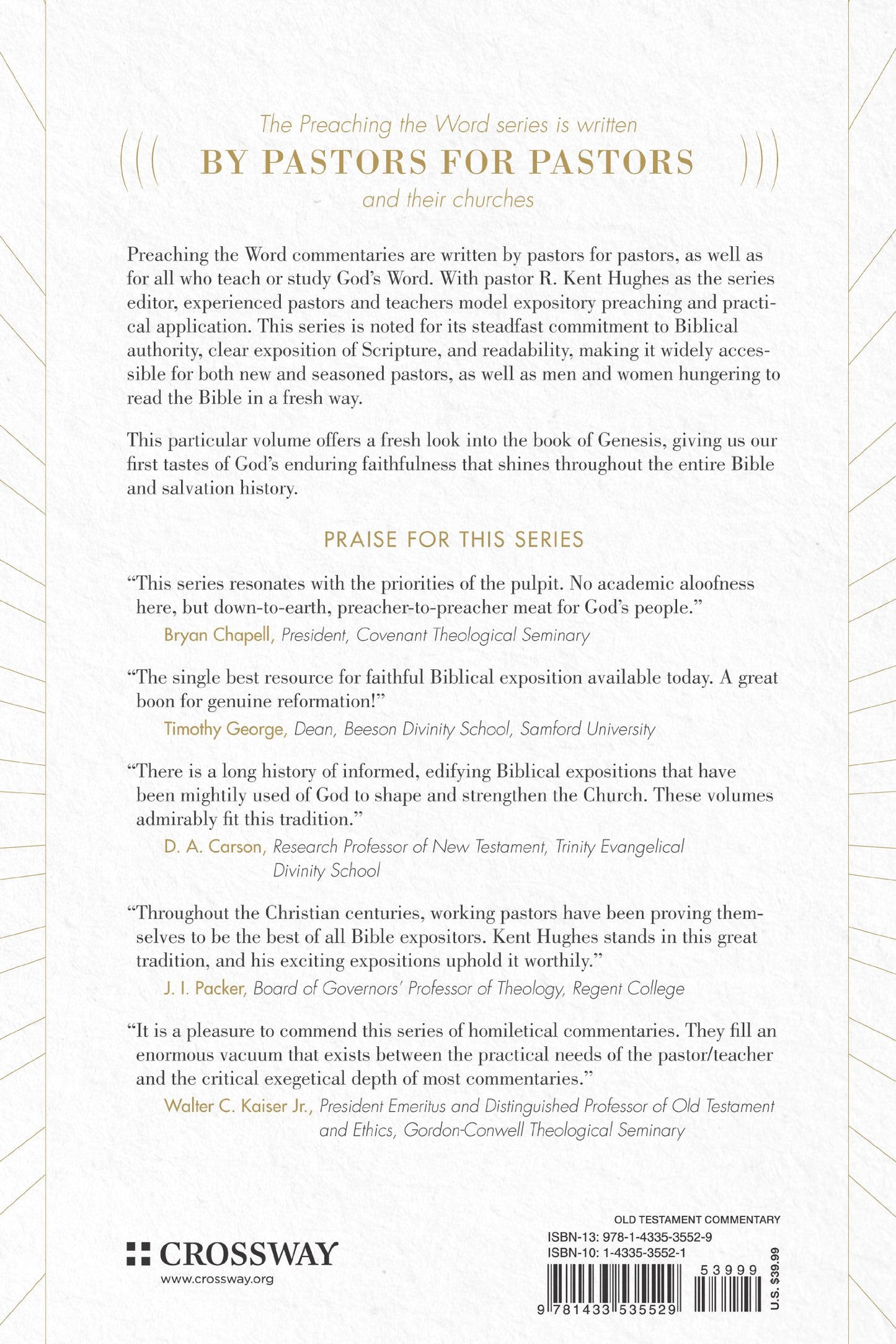 Genesis: Beginning and Blessing (Preaching the Word) Commentary