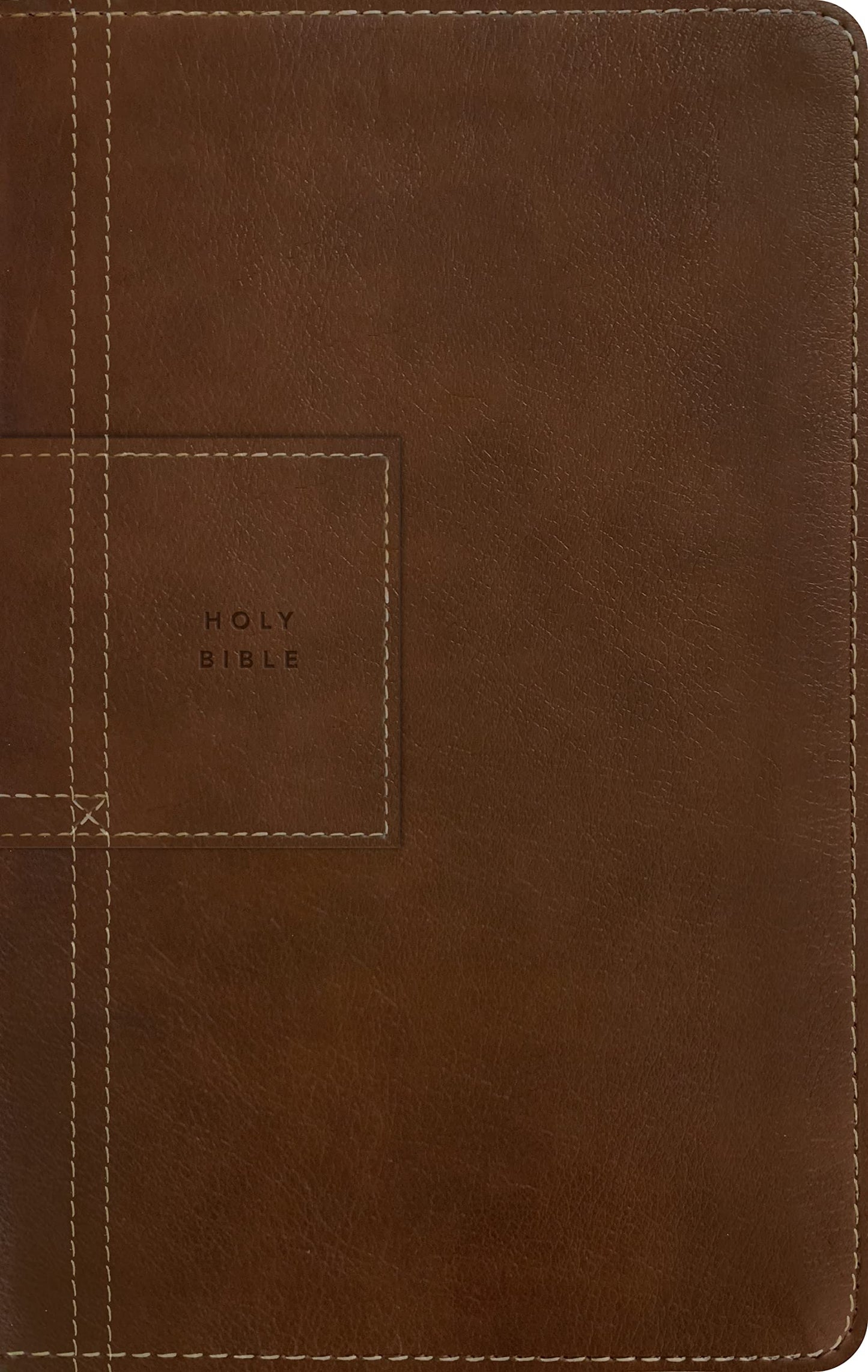 NLT Thinline Reference Zipper Bible, Filament Enabled Edition (LeatherLike, Atlas Rustic Brown)