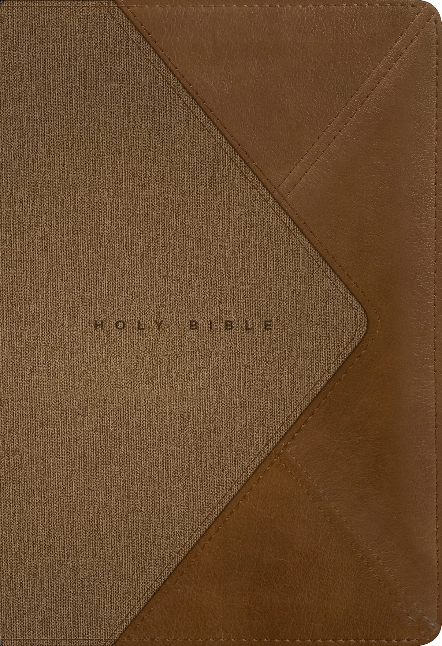 NLT Large Print Thinline Reference Zipper Bible, Filament Enabled Edition (LeatherLike, Messenger Stone & Camel )