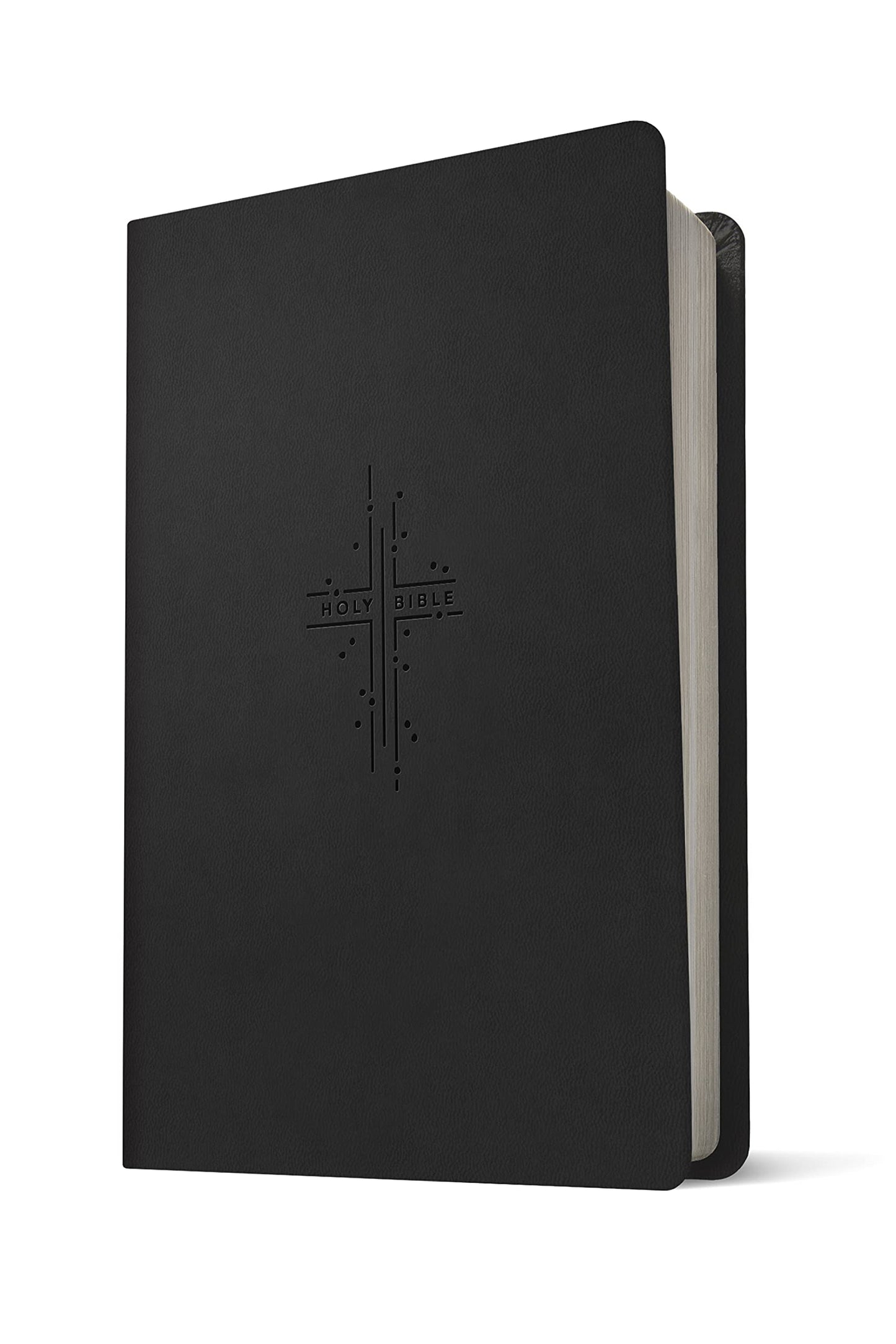 KJV Premium Value Thinline Bible, Filament Enabled Edition (Red Letter, LeatherLike, Black Radiant Cross)
