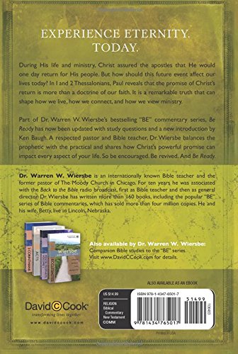 Be Ready: Living in Light of Christ's Return (NT Commentary: 1 & 2 Thessalonians)