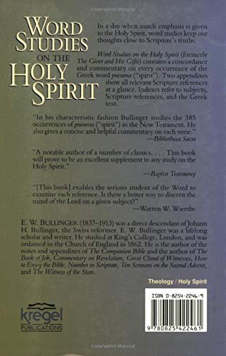 Word Studies on the Holy Spirit