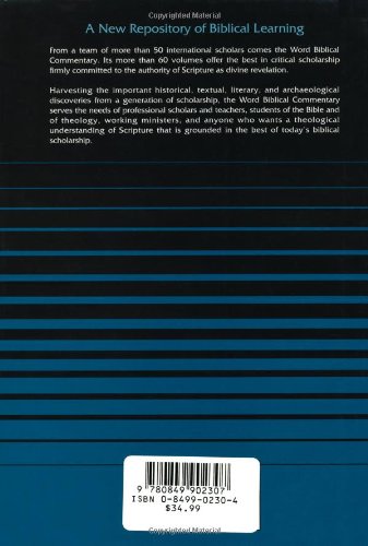 Word Biblical Commentary Vol. 31, Hosea-Jonah