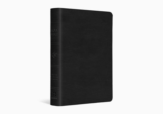 ESV Large Print Compact Bible (TruTone, Black)