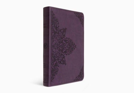 ESV Large Print Value Thinline Bible TruTone®, Lavender, Filigree Design