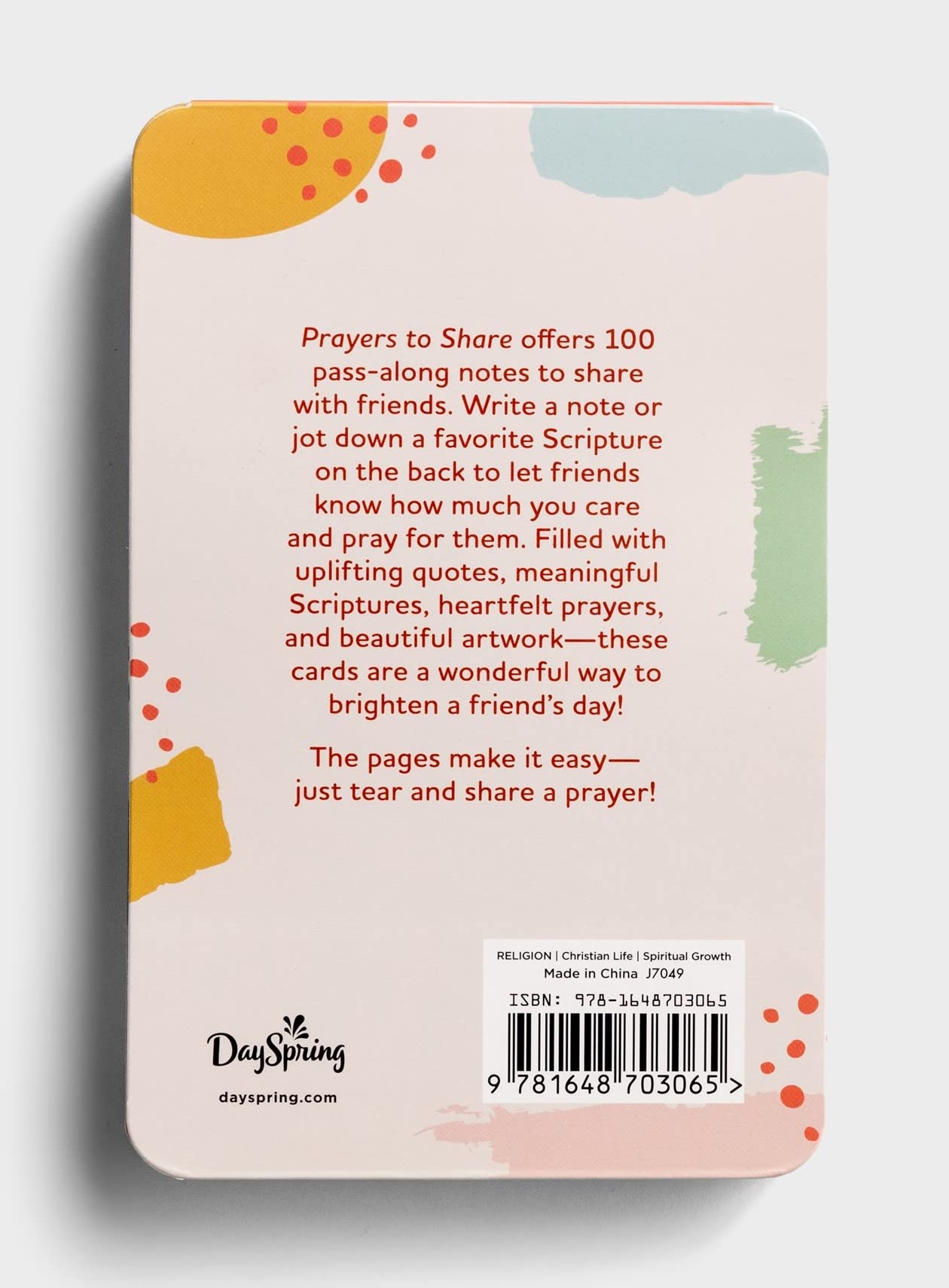 Prayers to Share: 100 Pass-Along Notes to Celebrate Friendships