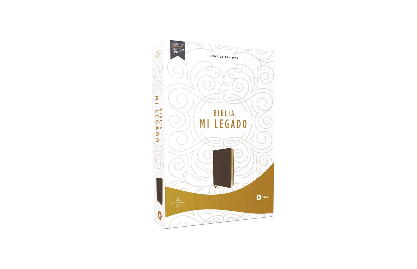Reina Valera 1960 Biblia Mi Legado, Leathersoft, Café, Una Columna, Interior a dos colores (Spanish Edition)