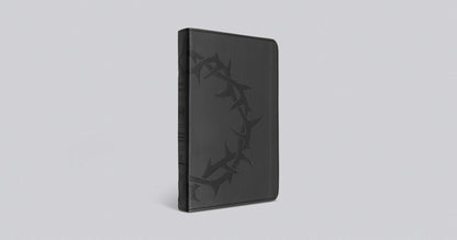 ESV Premium Gift Bible (TruTone, Charcoal, Crown Design)