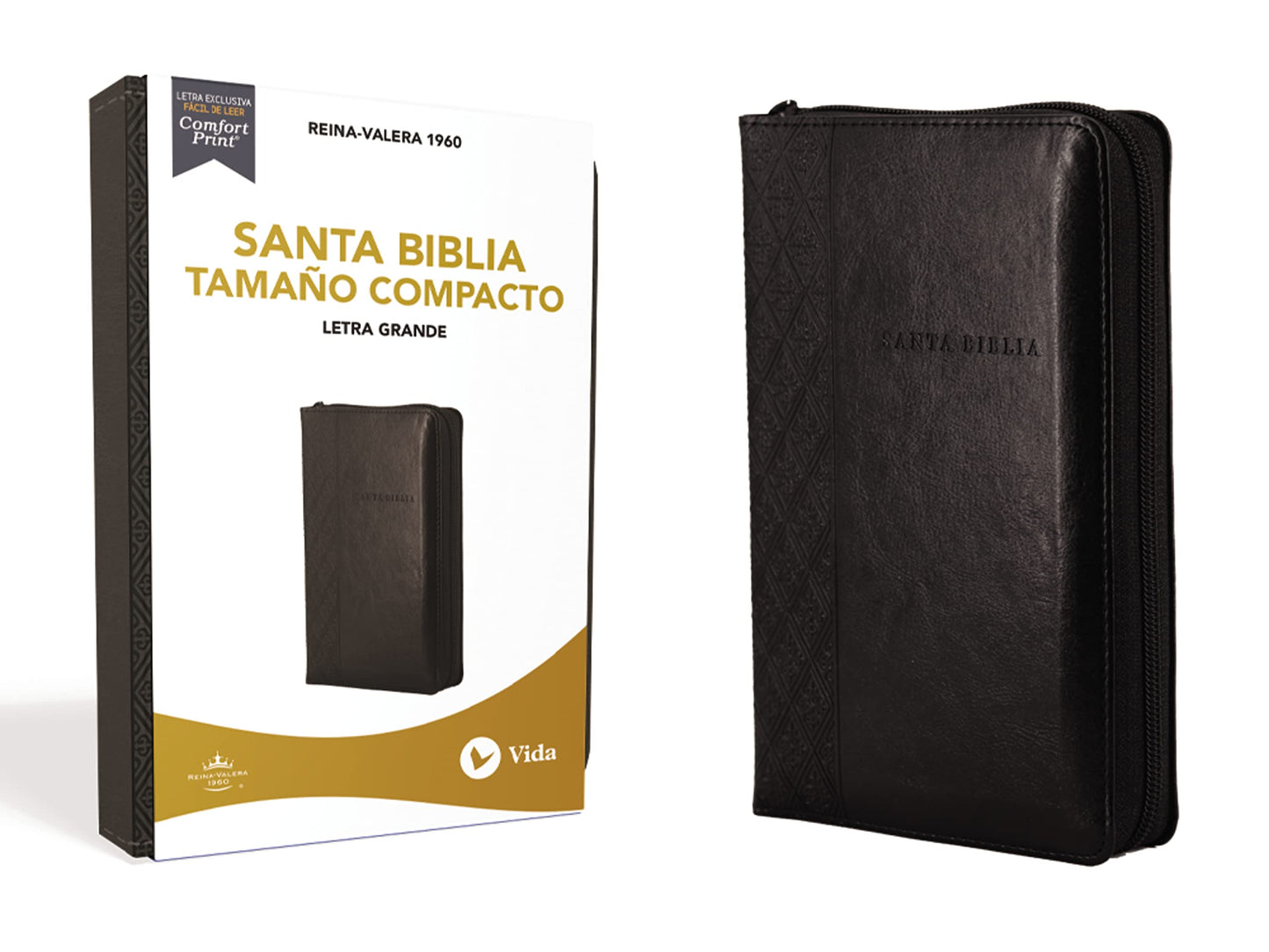 RVR60 Santa Biblia, Letra Grande, Tamaño Compacto