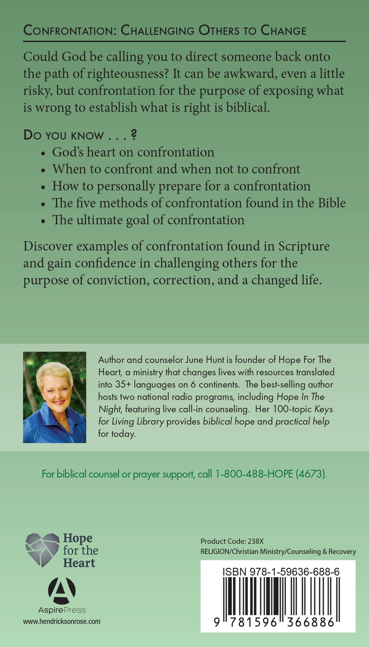 Confrontation (Hope for the Heart)