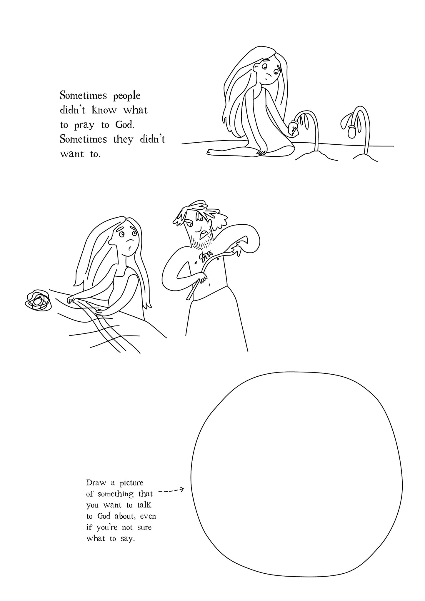 Any Time, Any Place, Any Prayer Art and Activity Book: Coloring, Puzzles, Mazes and More