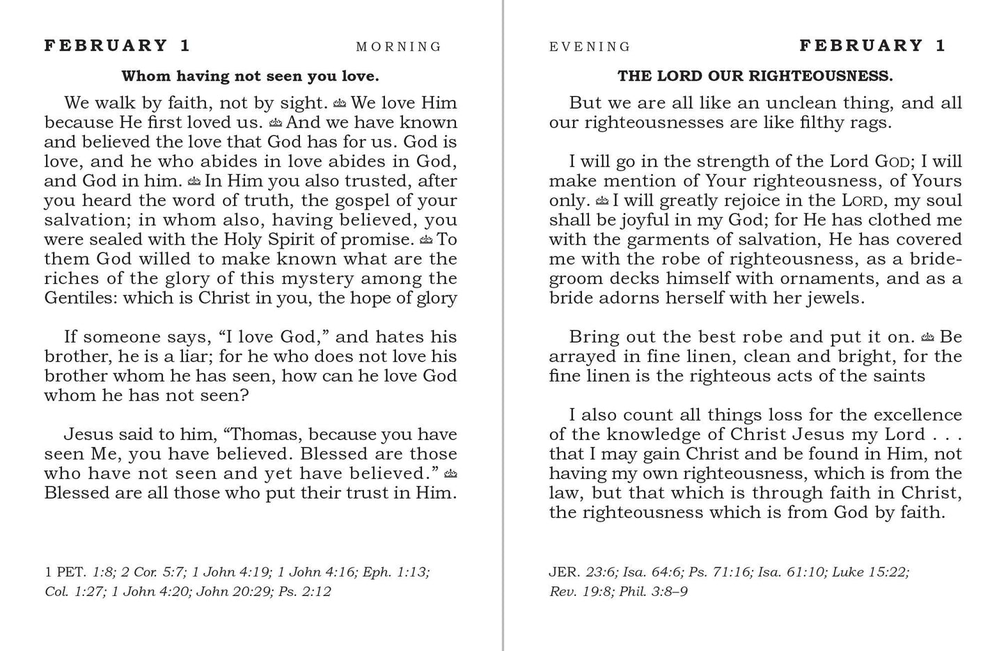 Daily Light Devotional (Burgundy Leather)