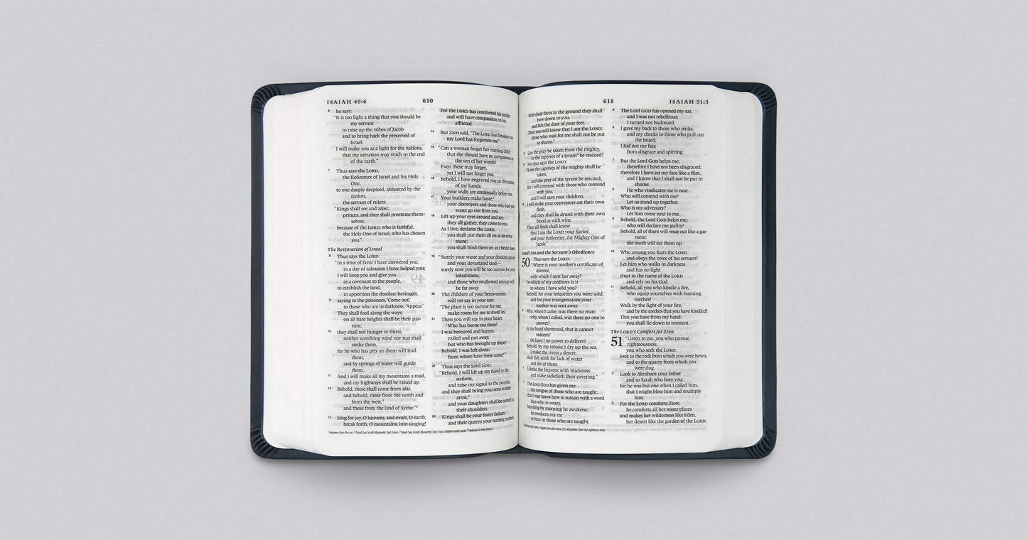 ESV Value Compact Bible (TruTone, Navy)