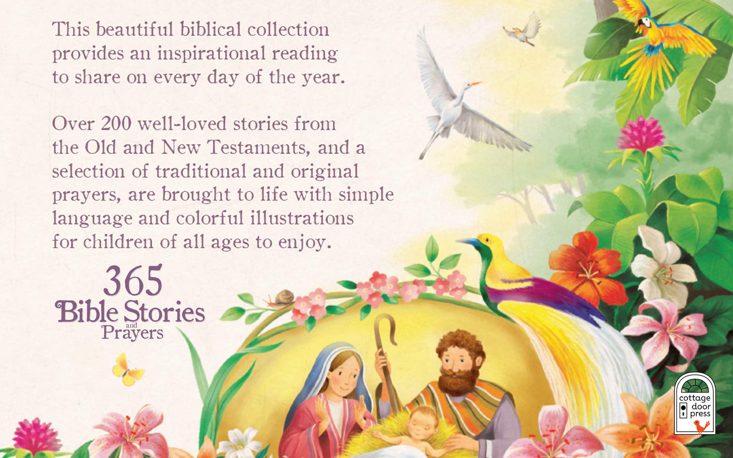 365 Bible Stories and Prayers Padded Treasury