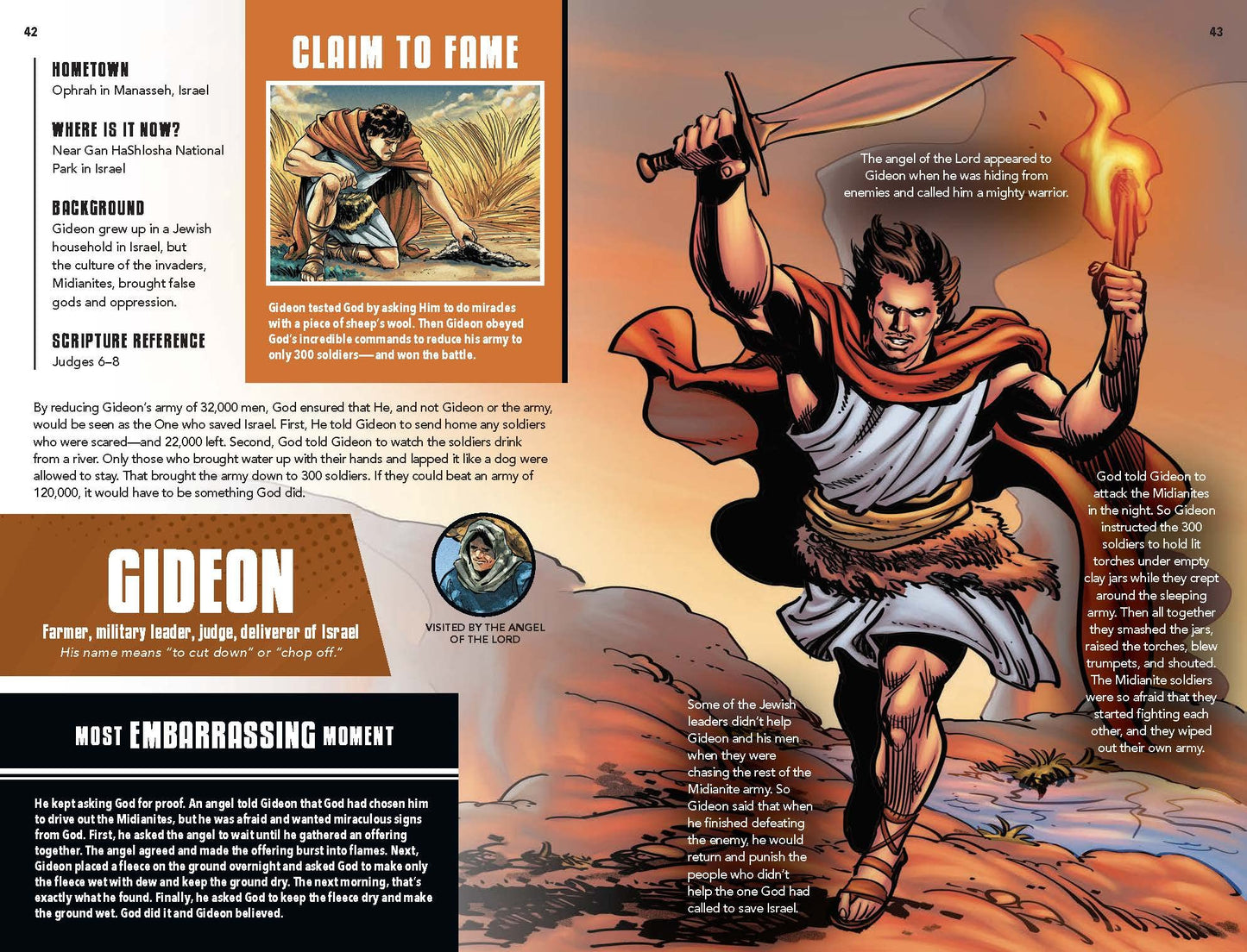 The Action Bible: Heroes and Villains (Action Bible Series)