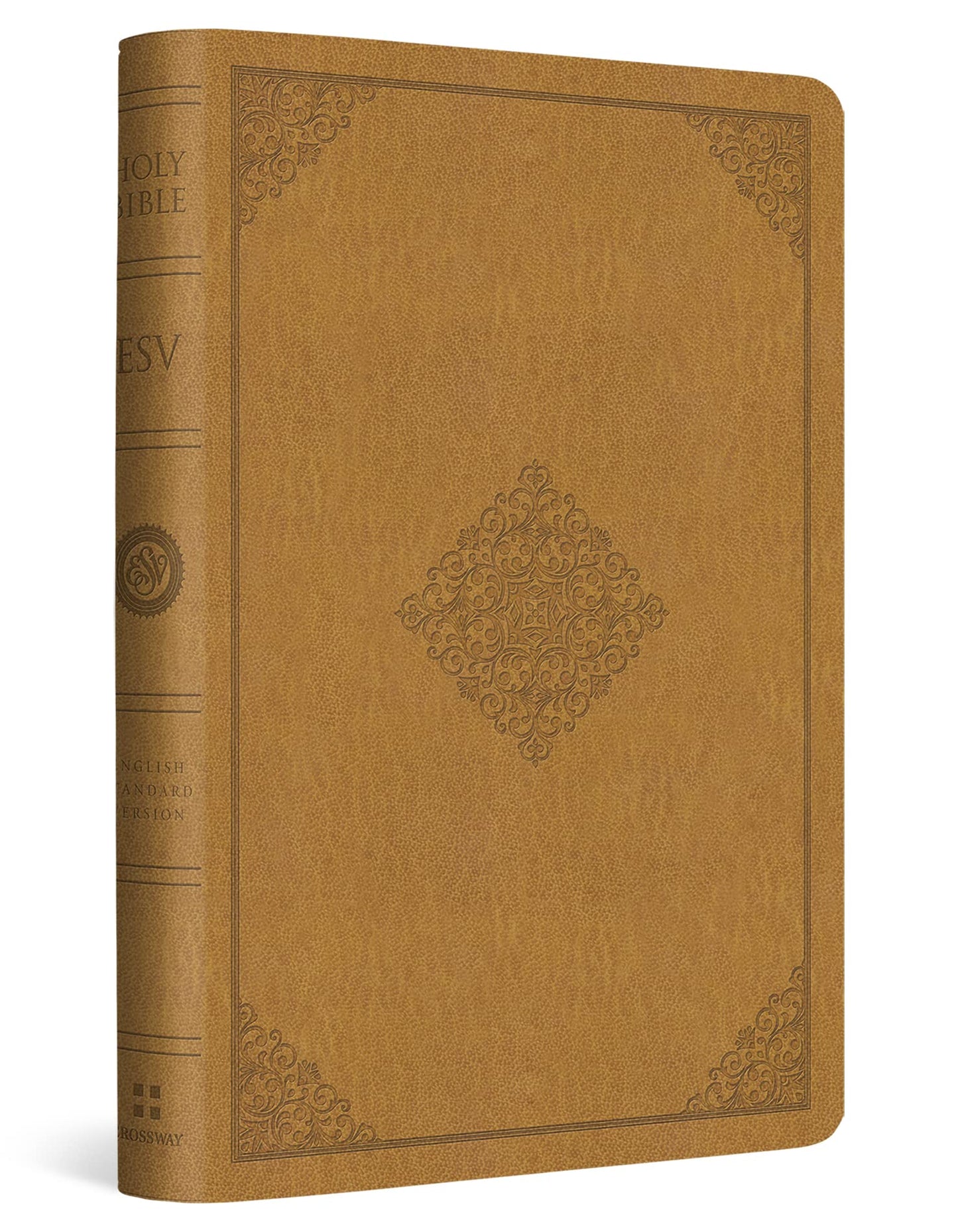 ESV Value Compact Bible (TruTone, Goldenrod, Ornament Design)