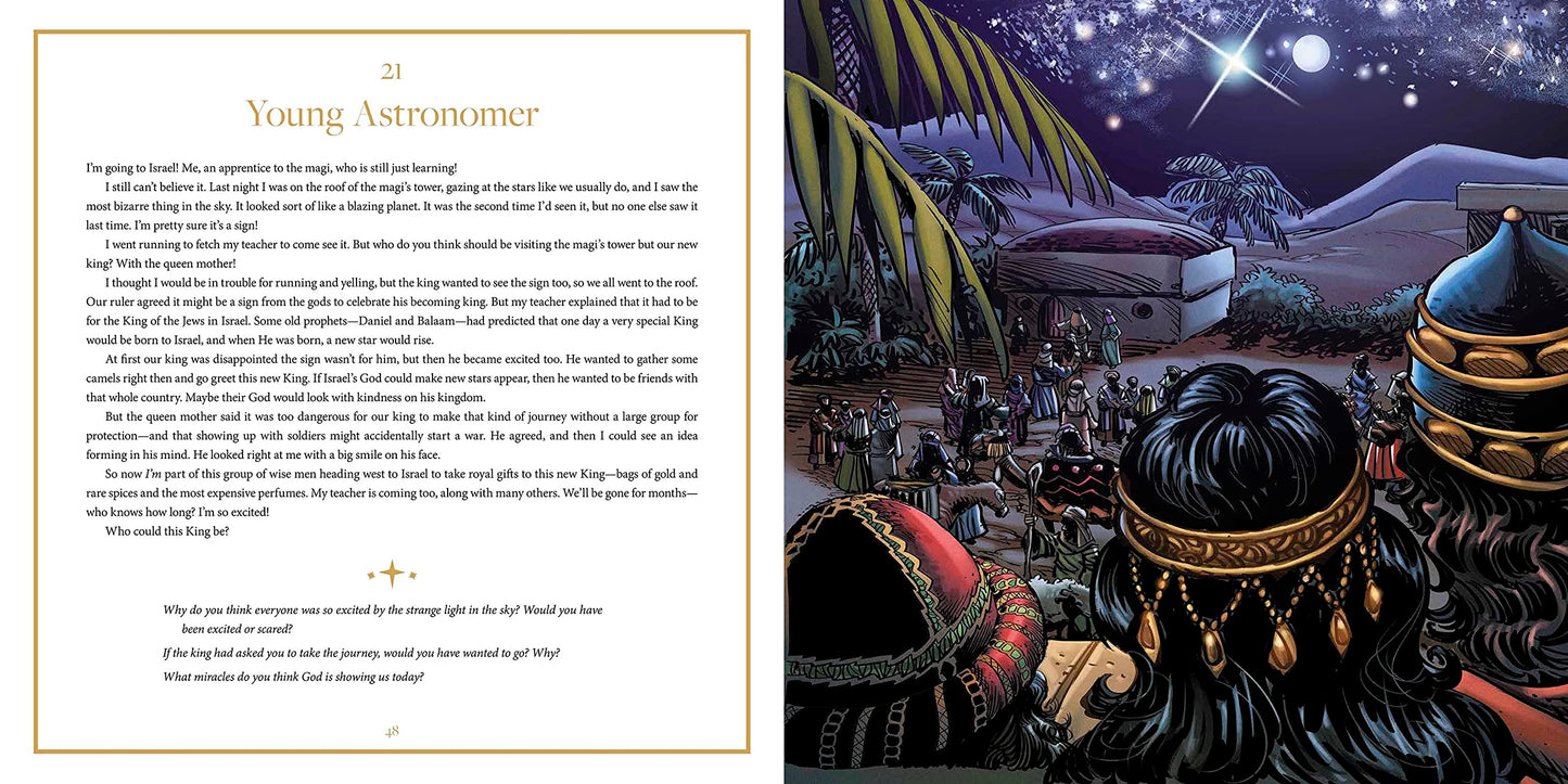 The Action Bible Christmas: 25 Stories about Jesus' Arrival (Action Bible Series)
