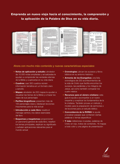 Reina Valera 1960 - Biblia de estudio del diario vivir RVR60 (Spanish Edition)