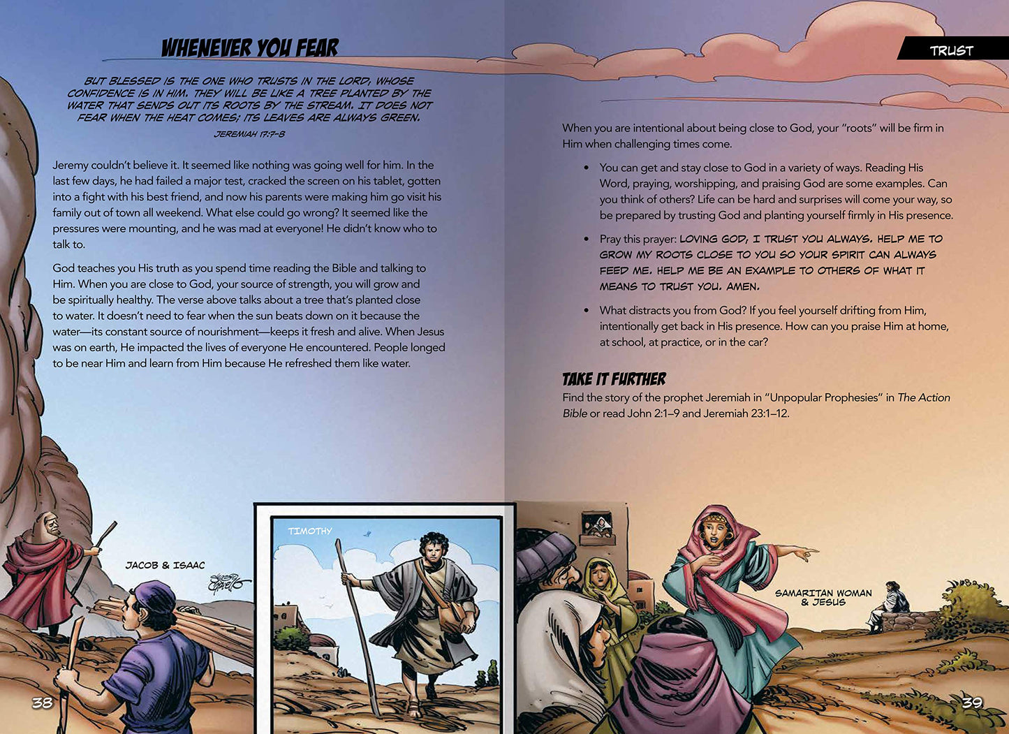 The Action Bible Anytime Devotions: 90 Ways to Help Kids Connect with God Anytime, Anywhere (Action Bible Series)