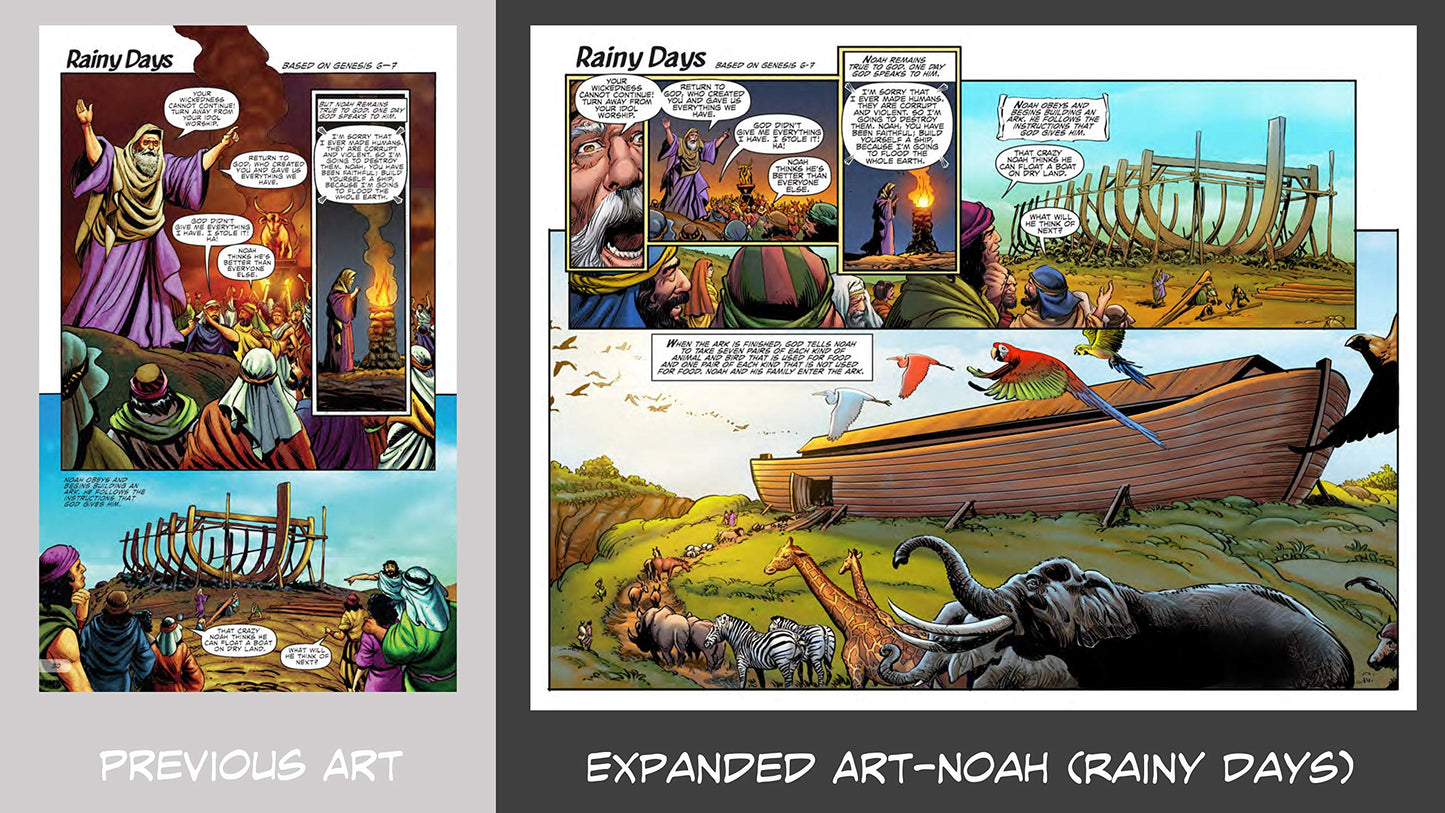The Action Bible : New & Expanded Stories