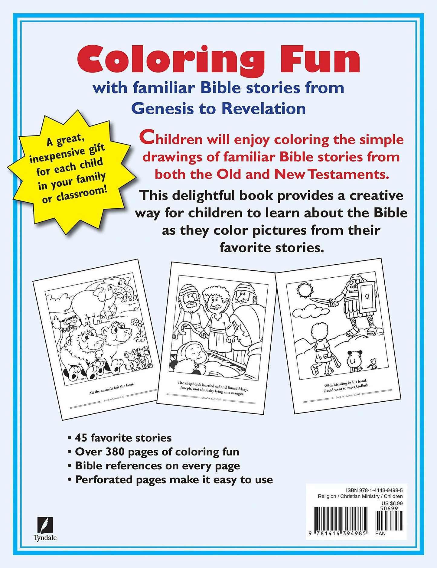 The Gigantic Coloring Book of Bible Stories