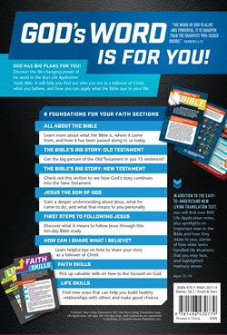 NLT Boys Life Application Study Bible Midnight Blue