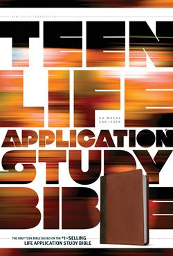 NLT Teen Life Application Study Bible Brown