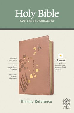 NLT Thinline Reference Filament Enabled Brushed Pink Leatherlike by Tyndale