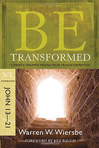 Be Alive : Getting to Know the Living Savior is part of Warren Wiersbe's Be Series commentaries. This volume covers chapters 13-21 of the Gospel of John.
