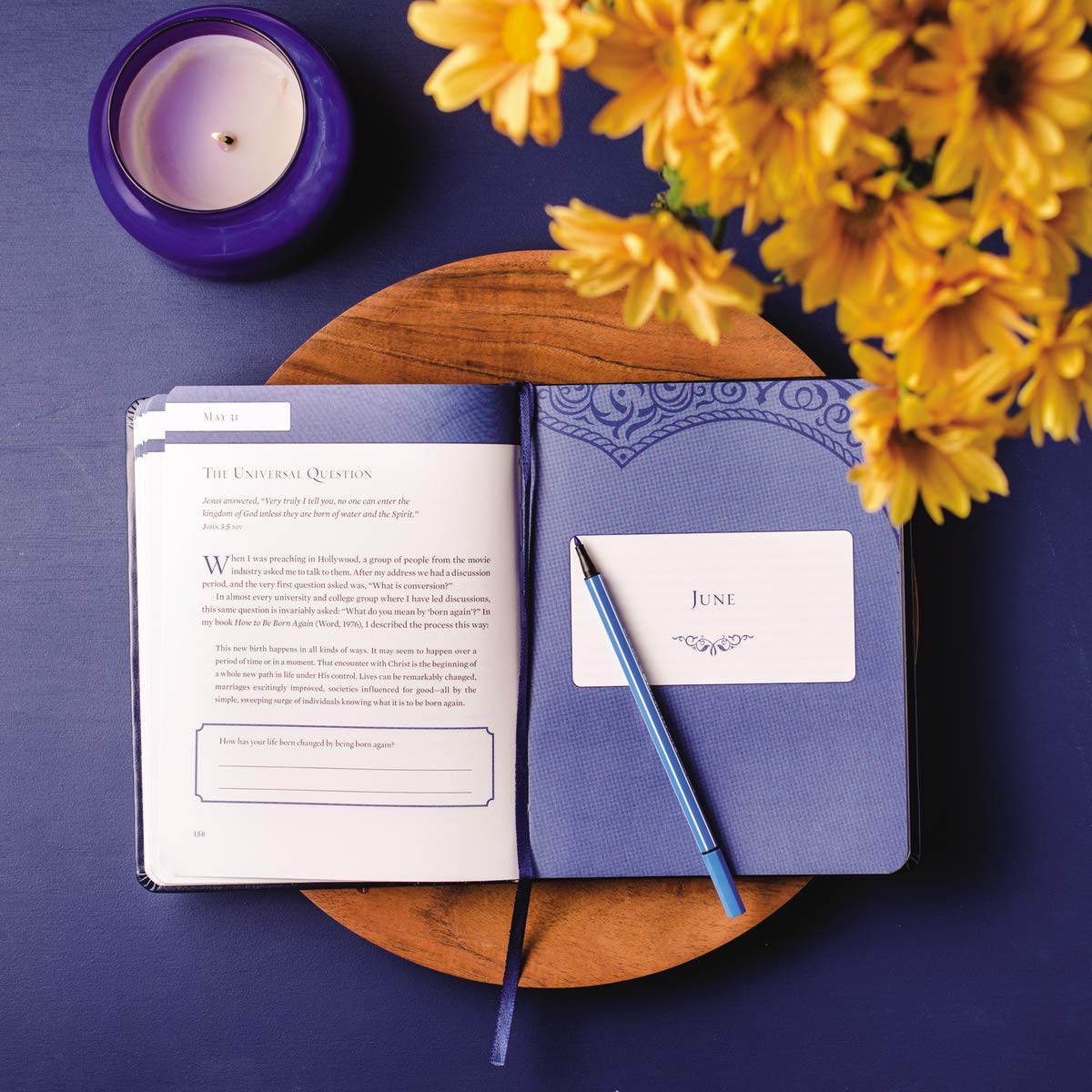 Peace For Each Day (Large Text Leather Soft)
