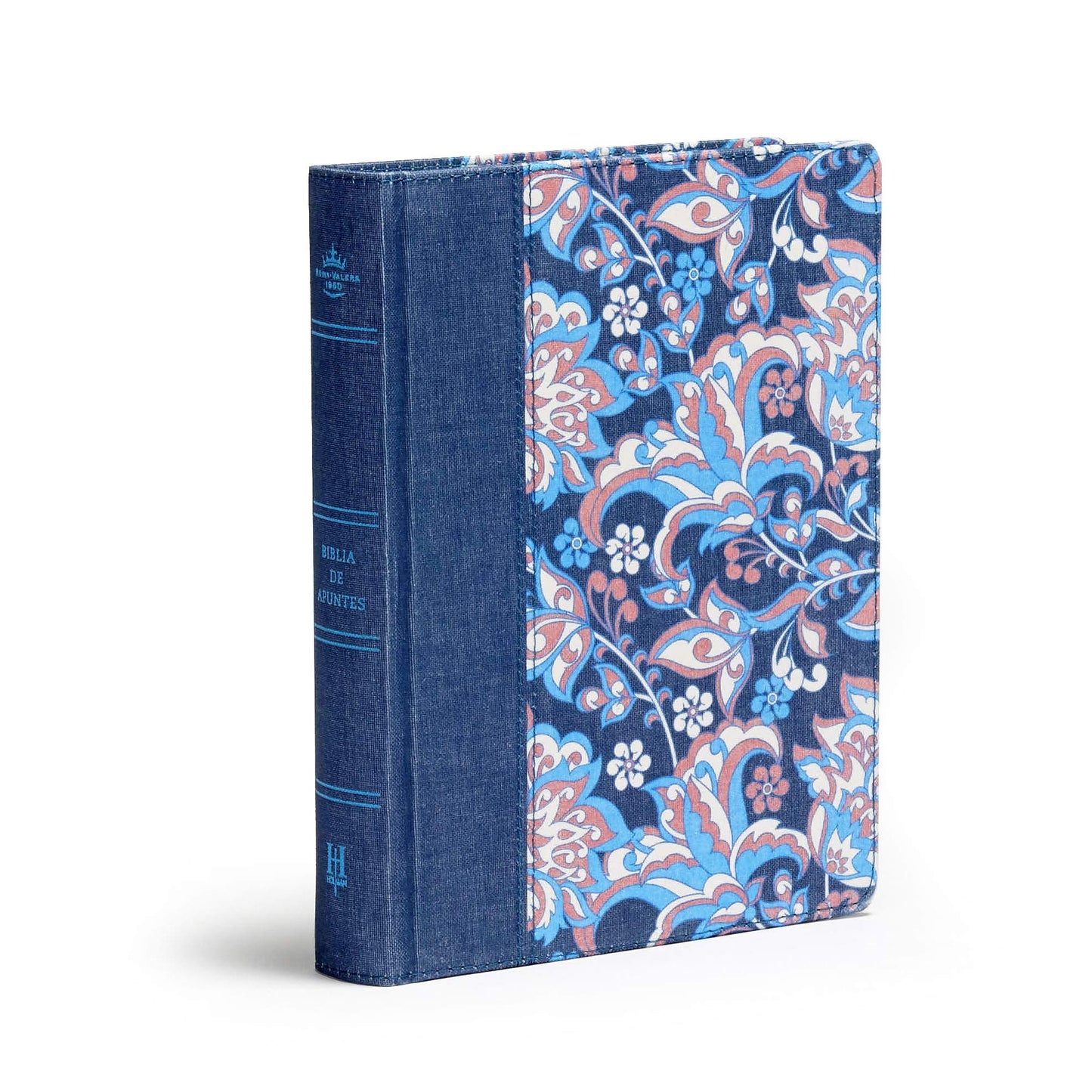 Biblia Reina Valera 1960 de Apuntes, Edición ilustrada. Tela en rosado y azul (Spanish Edition)