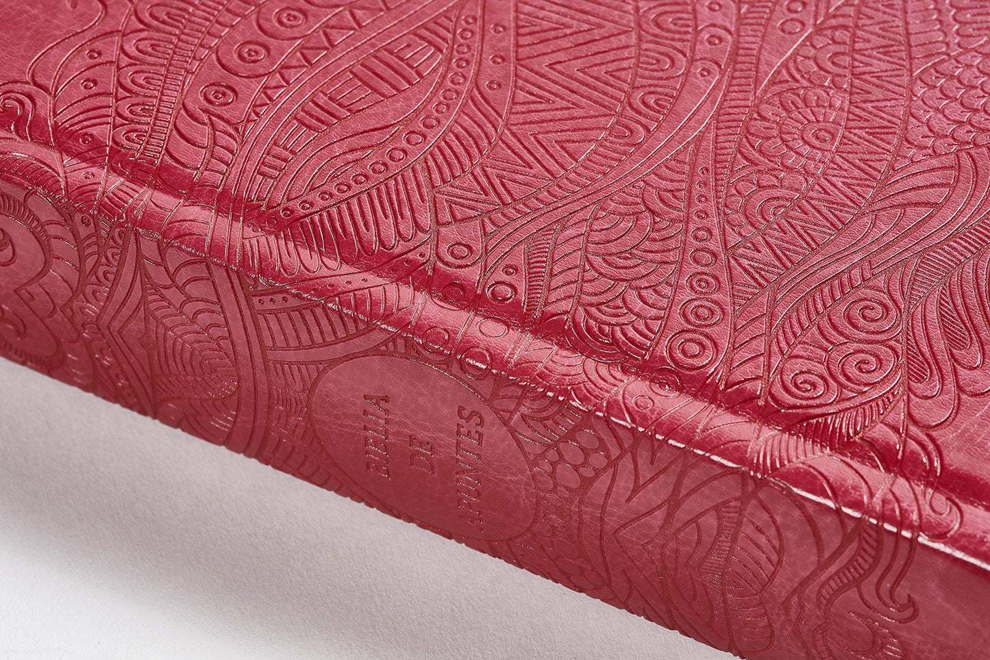 Biblia Reina Valera 1960 de Apuntes, Edición ilustrada. Símil piel, rosado (Spanish Edition)