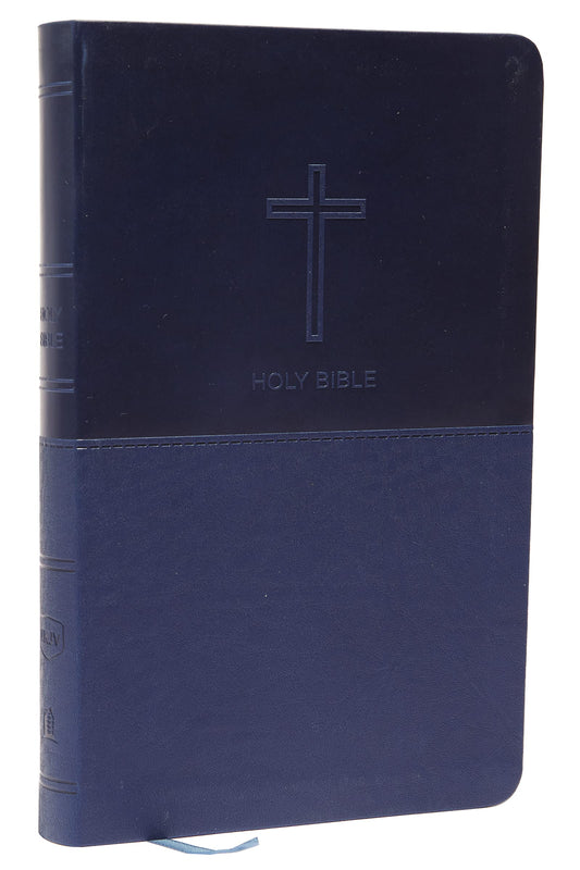 NKJV Value Thinline Bible Comfort Print Blue
