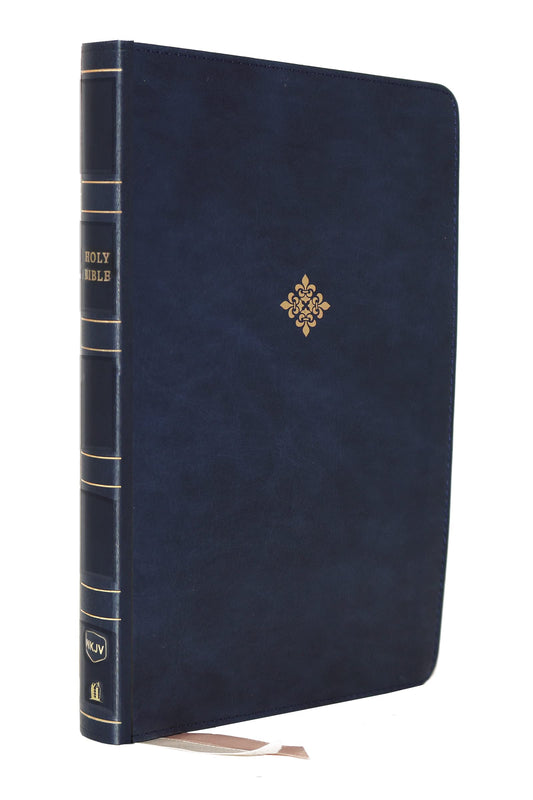 NKJV Thinline Reference Bible Comfort Print Blue