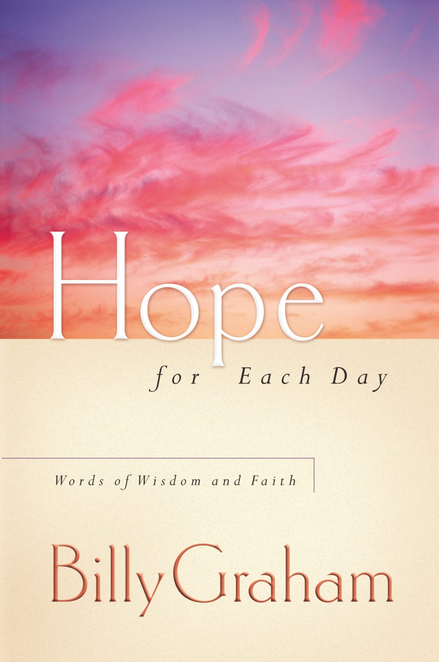 Hope For Each Day By Billy Graham