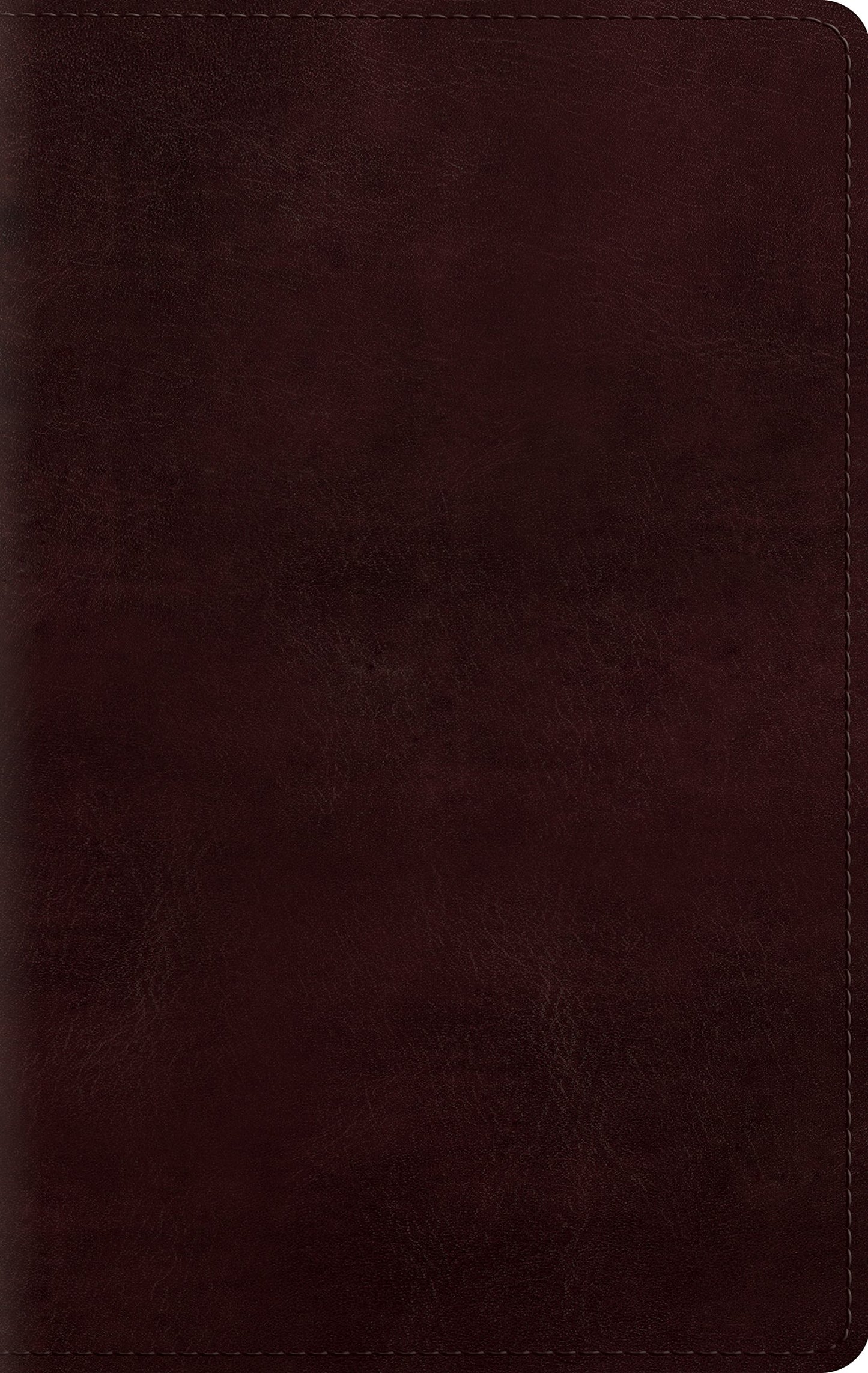 ESV Personal Size Large Print Bible Mahogany