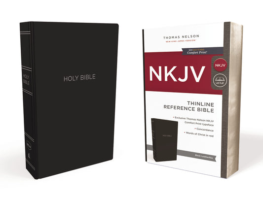 NKJV Thinline Reference Bible, Leatherflex, Comfort Print
