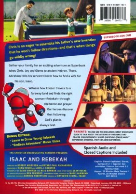 Superbook: Isaac And Rebekah, DVD