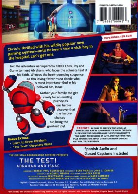 Superbook: The Test! Abraham And Isaac, DVD