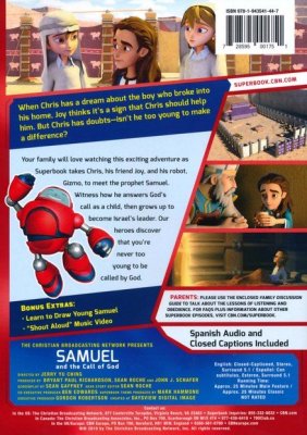 Superbook: Samuel And The Call Of God, DVD