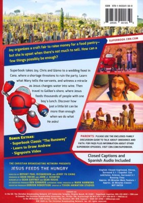 Superbook: Jesus Feeds The Hungry, DVD