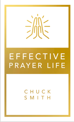 One of Pastor Chuck Smith's most popular books is now back in print! Effective Prayer Life is a powerful book that will teach you how to prayer, and renew in you a passion for prayer.
